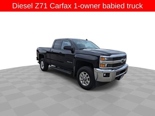 Black 2015 Chevrolet Silverado 2500 LT