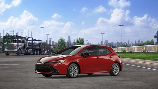 Finish Line Red 2026 Toyota Corolla SE