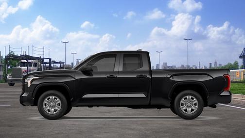 Midnight Black Metallic 2026 Toyota Tundra SR