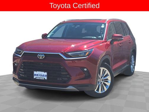 Ruby Flare Pearl 2024 Toyota Grand Highlander Platinum