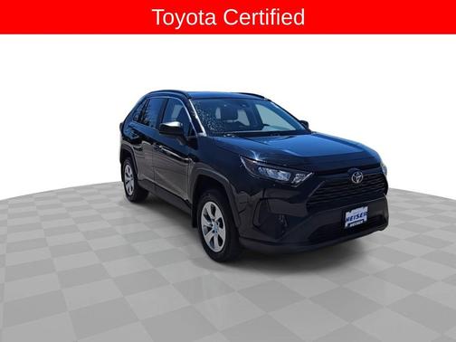 Midnight Black Metallic 2021 Toyota RAV4 LE