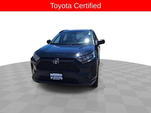 Midnight Black Metallic 2021 Toyota RAV4 LE