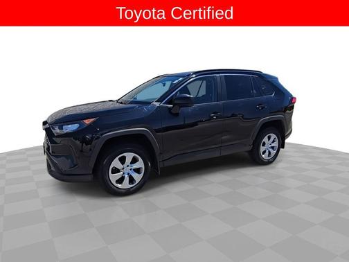 Midnight Black Metallic 2021 Toyota RAV4 LE