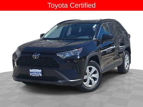 Midnight Black Metallic 2021 Toyota RAV4 LE