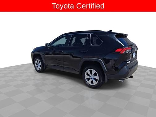 Midnight Black Metallic 2021 Toyota RAV4 LE