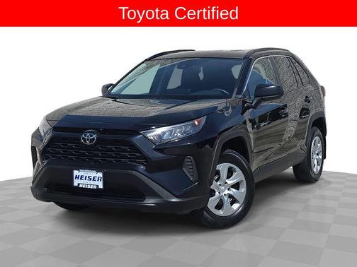 Midnight Black Metallic 2021 Toyota RAV4 LE