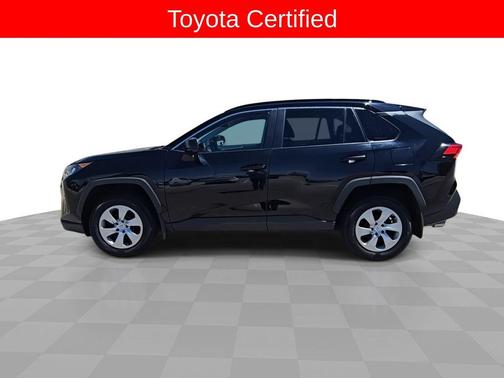 Midnight Black Metallic 2021 Toyota RAV4 LE