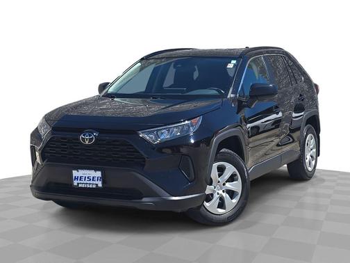 Midnight Black Metallic 2021 Toyota RAV4 LE