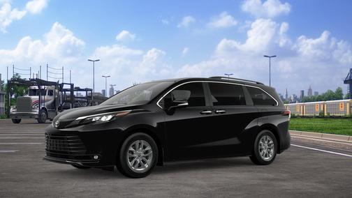 Midnight Black Metallic 2026 Toyota Sienna XLE