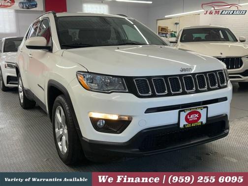 White Clearcoat 2021 Jeep Compass Latitude