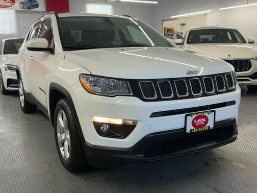 White Clearcoat 2021 Jeep Compass Latitude