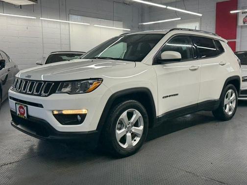 White Clearcoat 2021 Jeep Compass Latitude