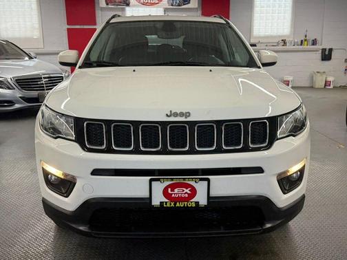 White Clearcoat 2021 Jeep Compass Latitude