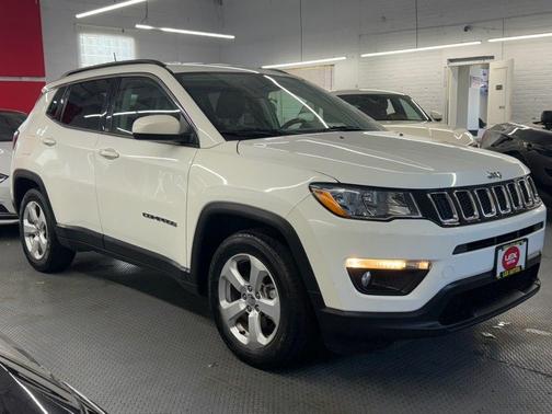 White Clearcoat 2021 Jeep Compass Latitude