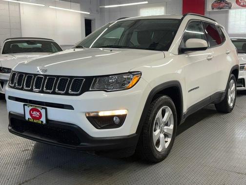White Clearcoat 2021 Jeep Compass Latitude