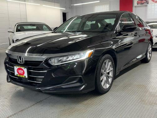 Crystal Black Pearl 2021 Honda Accord LX 1.5T
