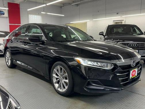 Crystal Black Pearl 2021 Honda Accord LX 1.5T