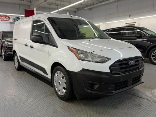 Frozen White 2020 Ford Transit Connect XL w/Rear Liftgate