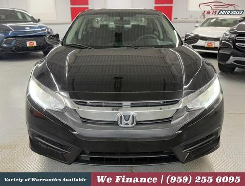 Crystal Black Pearl 2018 Honda Civic LX