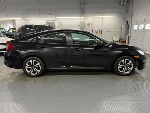 Crystal Black Pearl 2018 Honda Civic LX