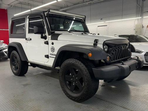 Bright White Clearcoat 2013 Jeep Wrangler Sport
