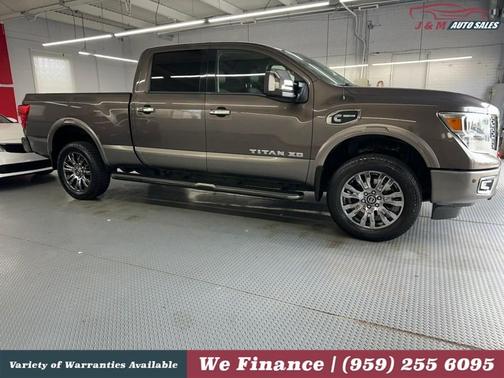Gun Metallic 2016 Nissan Titan XD Platinum Reserve