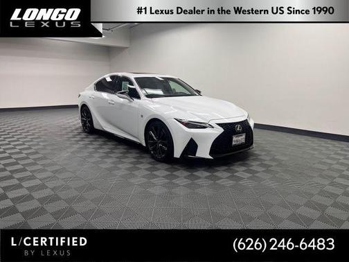 Ultra White 2023 Lexus IS 350 Base