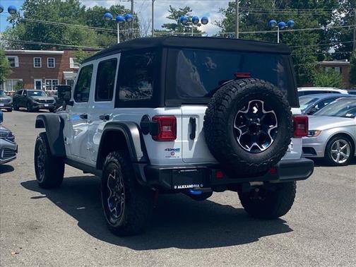 Bright White Clearcoat 2023 Jeep Wrangler 4xe Rubicon