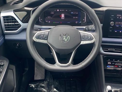 Blue 2025 Volkswagen Taos 1.5T SEL