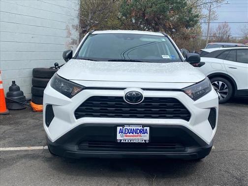 Super White 2019 Toyota RAV4 LE