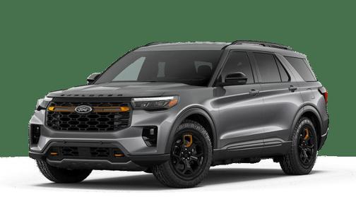Carbonized Gray Metallic 2026 Ford Explorer Tremor