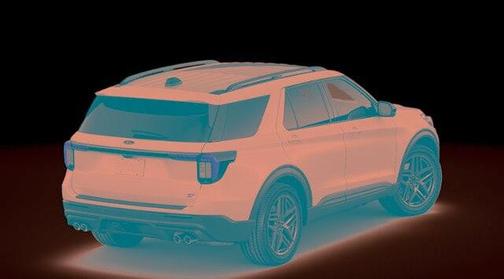 Star White Metallic Tri-Coat 2026 Ford Explorer ST
