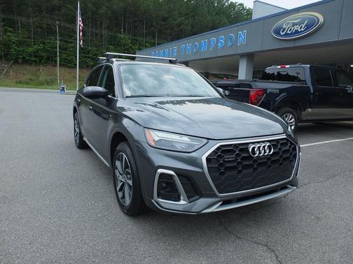 Gray 2023 Audi Q5 45 S line Premium Plus