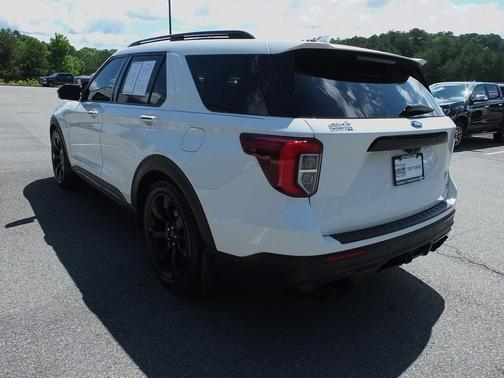 Star White Metallic Tri-Coat 2020 Ford Explorer ST