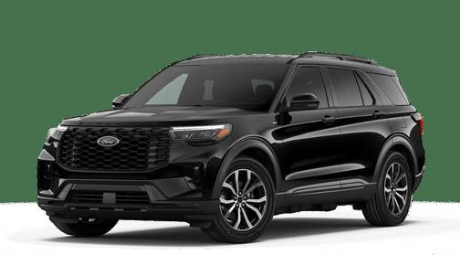 Agate Black Metallic 2026 Ford Explorer ST-Line