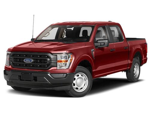 Red Metallic 2023 Ford F-150 Lariat