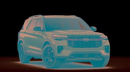 Vapor Blue Metallic 2026 Ford Explorer Tremor