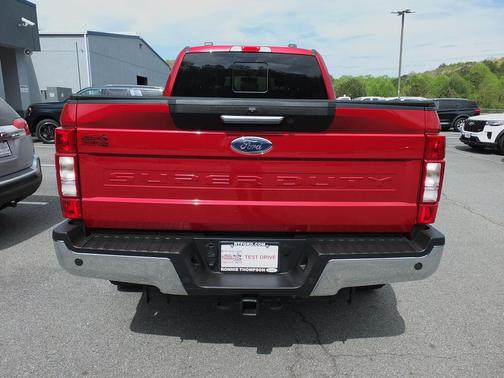 Rapid Red Metallic Tinted Clearcoat 2021 Ford F-250 Lariat