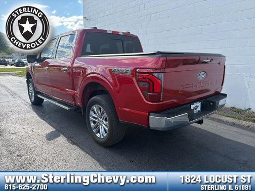 Rapid Red Metallic Tinted Clearcoat 2024 Ford F-150 Lariat