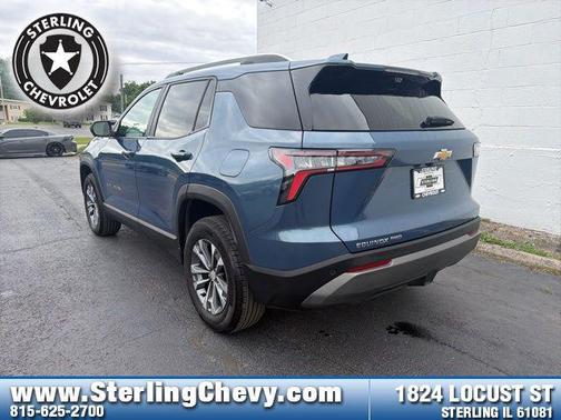 Lakeshore Blue Metallic 2025 Chevrolet Equinox 1LT
