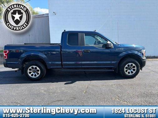 Blue 2020 Ford F-150 XL