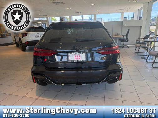 Black 2025 Audi RS 6 Avant 4.0T