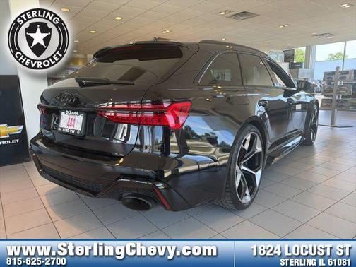 Black 2025 Audi RS 6 Avant 4.0T