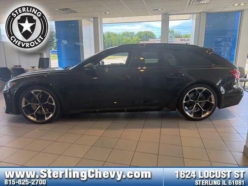 Black 2025 Audi RS 6 Avant 4.0T