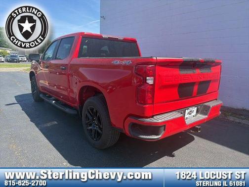 Red Hot 2023 Chevrolet Silverado 1500 Custom
