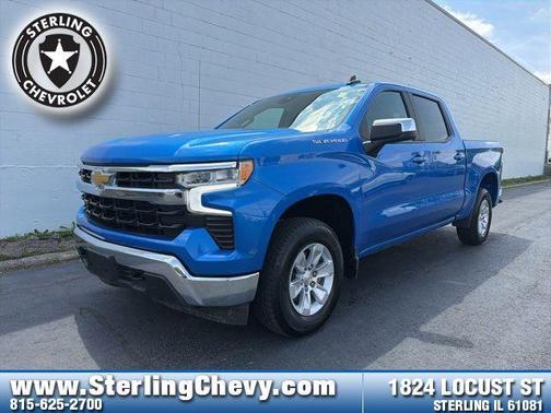 Riptide Blue Metallic 2025 Chevrolet Silverado 1500 LT