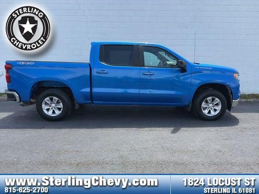 Riptide Blue Metallic 2025 Chevrolet Silverado 1500 LT