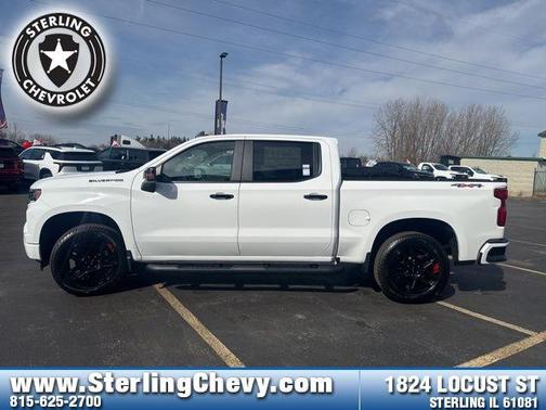 Summit White 2026 Chevrolet Silverado 1500 RST