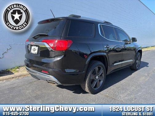 Ebony Twilight Metallic 2017 GMC Acadia Denali