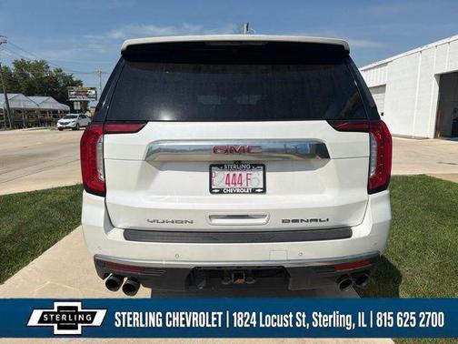 White Frost Tricoat 2022 GMC Yukon Denali